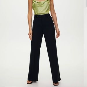 Aritzia Wilfred Black Nostalgia Pant